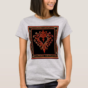 Celtic Heart Cross T-Shirt