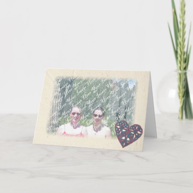 Celtic Heart Frame card 1 (Front)