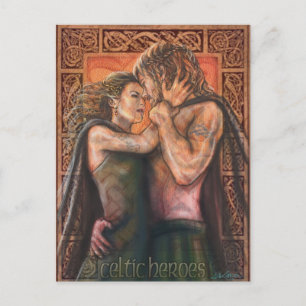 Celtic Heroes. Postcard