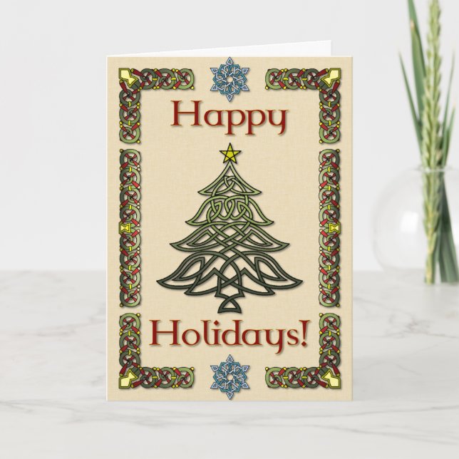 Celtic Holiday Card (Front)