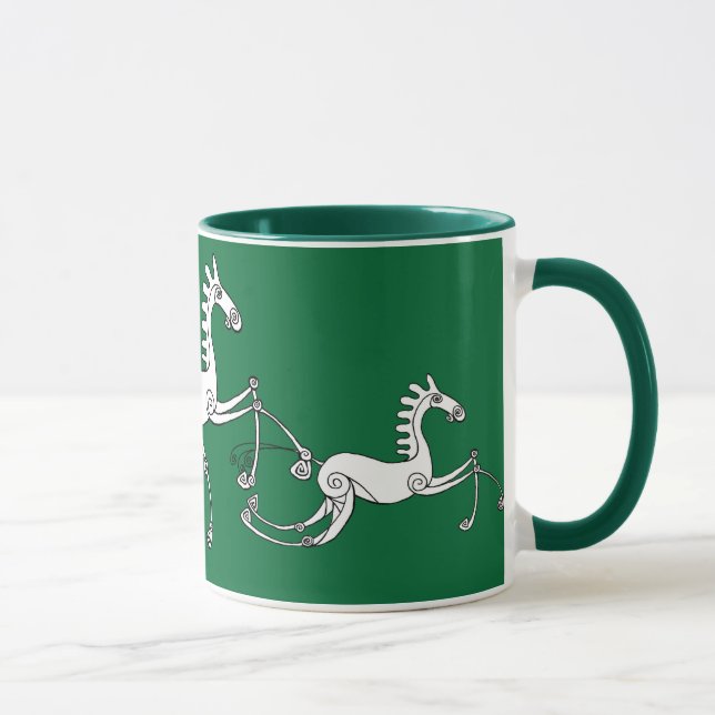 Celtic horses mug (Right)