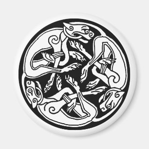 celtic hounds magnet