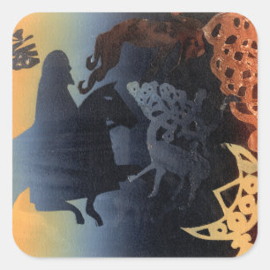 Celtic Image Square Sticker