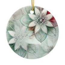 Celtic Inspired Modern Ceramic Ornament