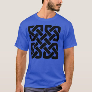 Celtic Interwoven Endless Knot Geometric Pattern 7 T-Shirt