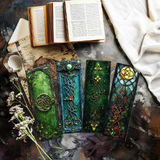 Celtic Irish Knot Bookmarks, Fantasy Bookmarks s5