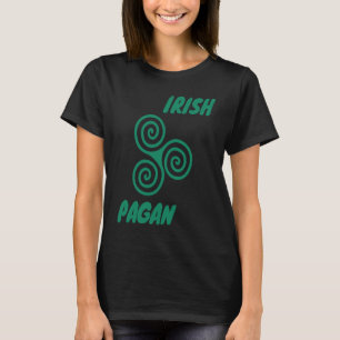 Celtic Irish Pagan Triskele Trinity Swirls T-Shirt