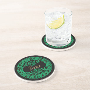 Celtic Irish Personalised Name Coaster