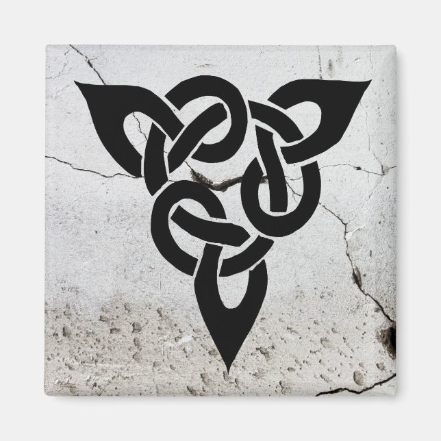 celtic irish sacred symbols magnet (Front)