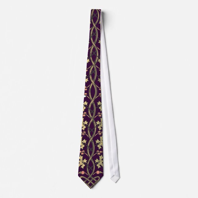 Celtic Ivy Tie (Front)