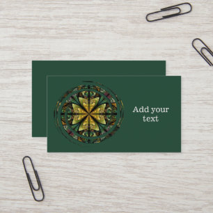 Celtic Journey Abstract Business Card