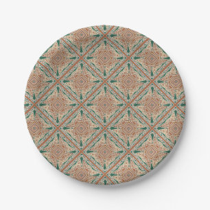 Celtic Kells Paper Plate
