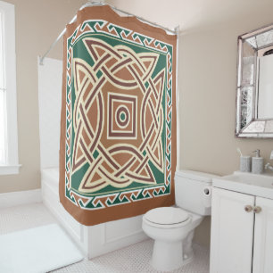 Celtic Kells Shower Curtain
