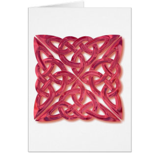 Celtic Knot 4-square glass