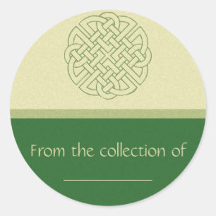 Celtic Knot Classic Round Sticker
