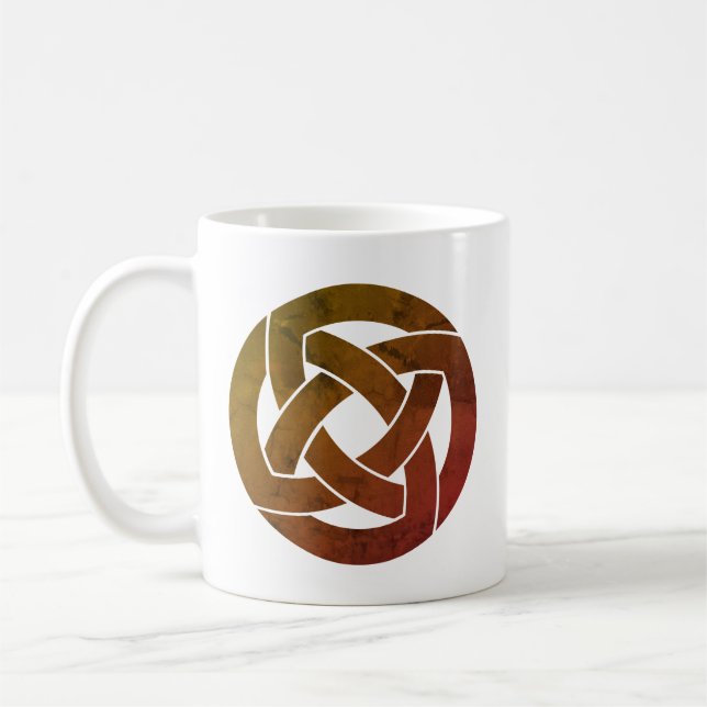 Celtic Knot Coffee Mug (Left)