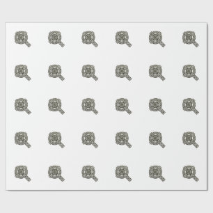 Celtic Knot Cross Wrapping Paper