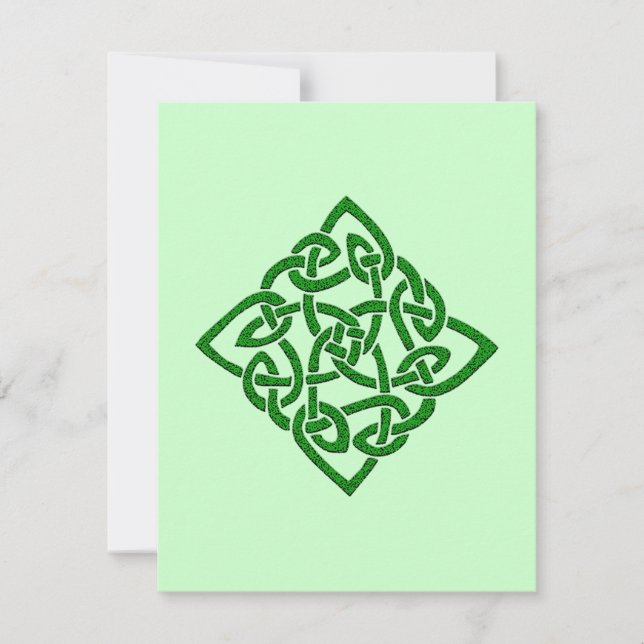 Celtic Knot - Diamond Invitations (Front)