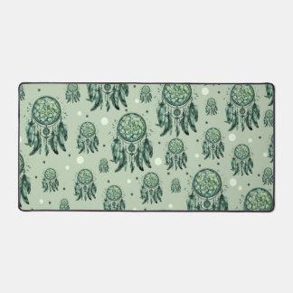 Celtic Knot Green Dreamcatcher Desk Mat