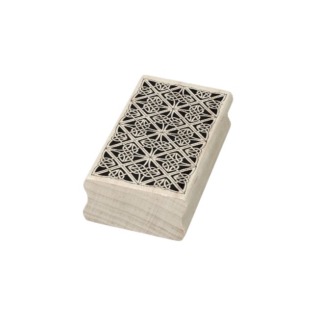 Celtic knot illustration art stamp (Stamp)