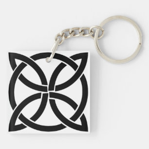 celtic knot ireland ancient symbol pagan irish key ring