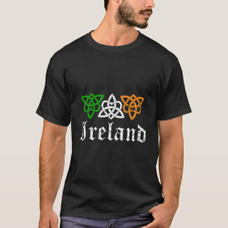 Celtic Knot Ireland Irish Flag Tribal Mediaeval Ma T-Shirt