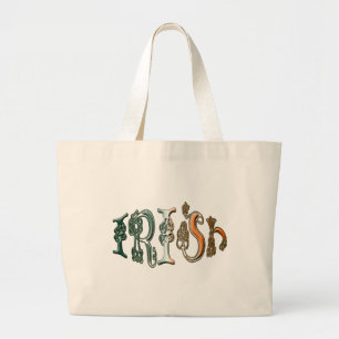 Celtic Knot Irish Flag Colours Designer Bag