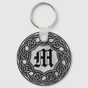 Celtic Knot Monogram Key chain