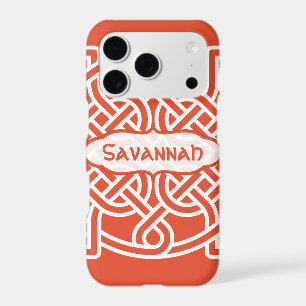 Celtic Knot Pattern Any Colour Personalised iPhone