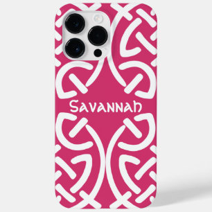 Celtic Knot Pattern Any Colour Personalised iPhone Case-Mate iPhone 14 Pro Max Case