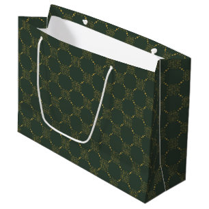 Celtic Knot Pattern Large Gift Bag