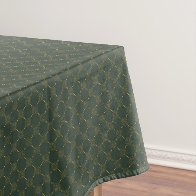 Celtic Knot Pattern Tablecloth (In Situ)