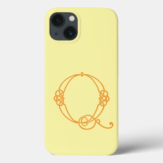 Celtic Knot Personalised Q Case-Mate iPhone Case (Back)