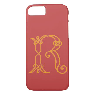 celtic knot letter r