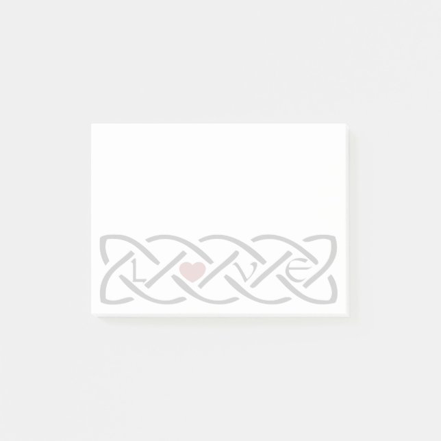 Celtic Knot Post-it Notes (Front)