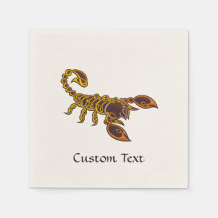 Celtic Knot Scorpion Napkin