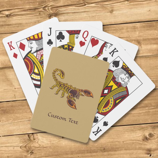 Celtic Knot Scorpion Playing Cards (Creator Uploaded)