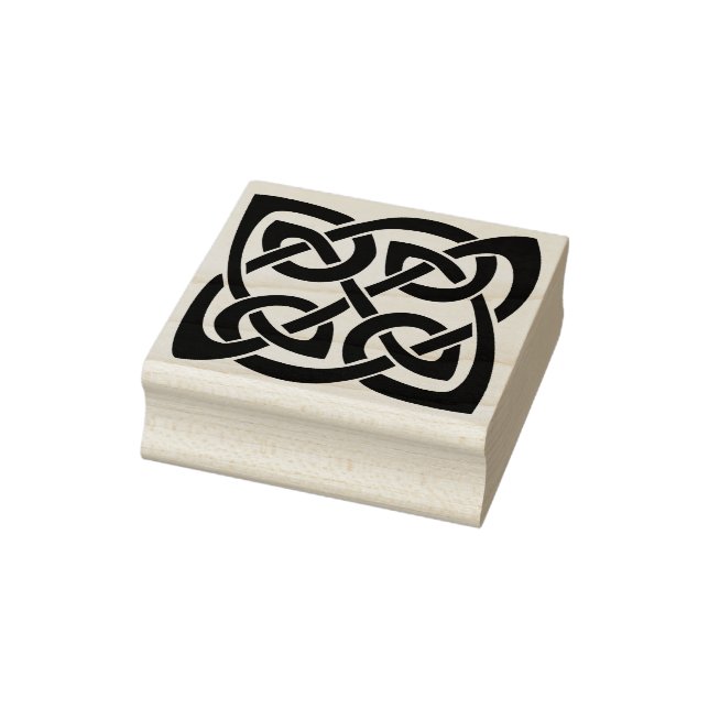 celtic knot square art stamp (Stamp)