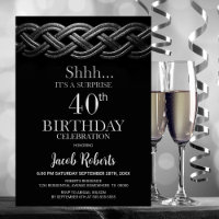 Celtic Knot Surprise 40th Birthday Party