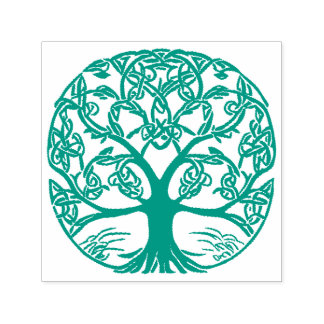 Celtic Knot Tree of Life Design Self-inking Stamp