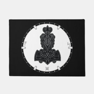 Celtic Knot Viking Shield  Doormat