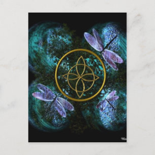 Celtic Knot/Witches Knot Postcard