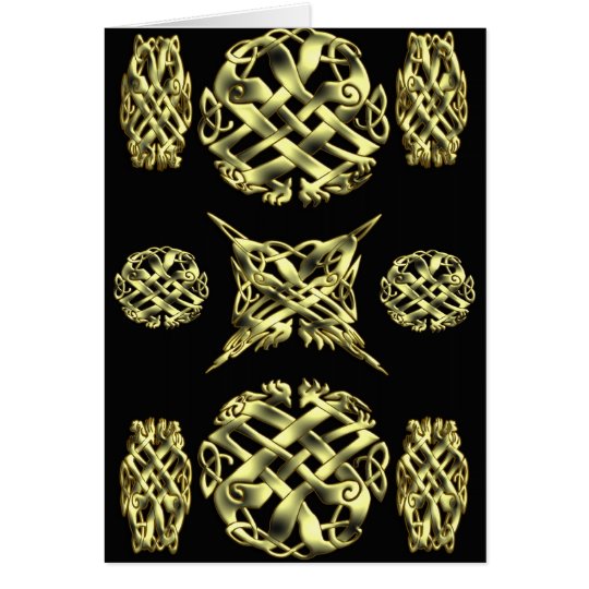 CELTIC KNOT WORK 4 CARD
