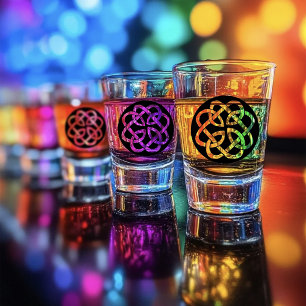 Celtic Knot Work Circle Shot Glass