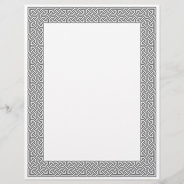 Celtic Knots Border (Front)