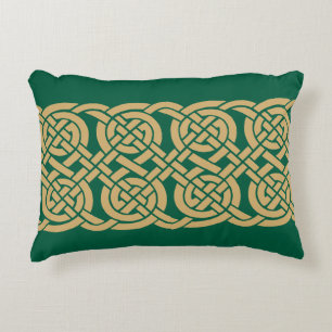 Celtic Knots Frieze Pattern Decorative Cushion