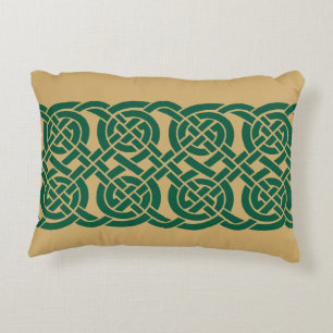 Celtic Knots Frieze Pattern Decorative Cushion