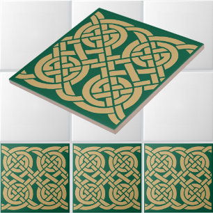 Celtic Knots Frieze Pattern Tile