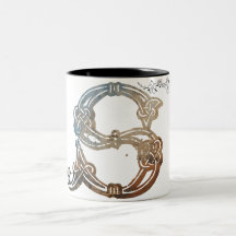 Celtic Knots Letter S Mug