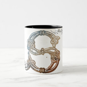 Celtic Knots Letter S Mug